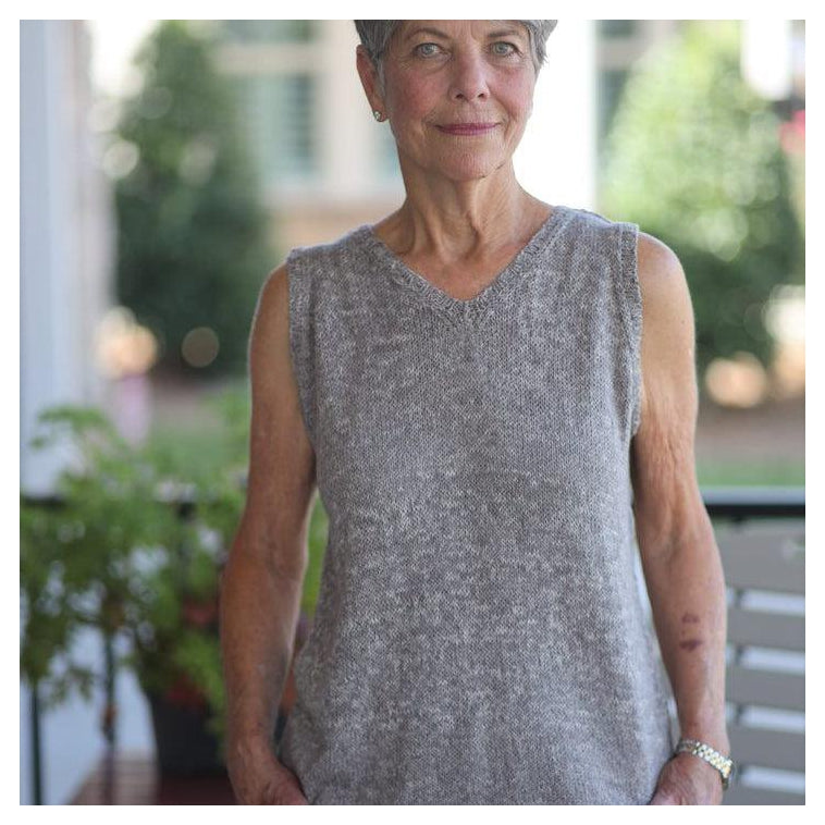 Patterns-Basic Elements™ Tank Knitting Pattern-WOOLTRIBE