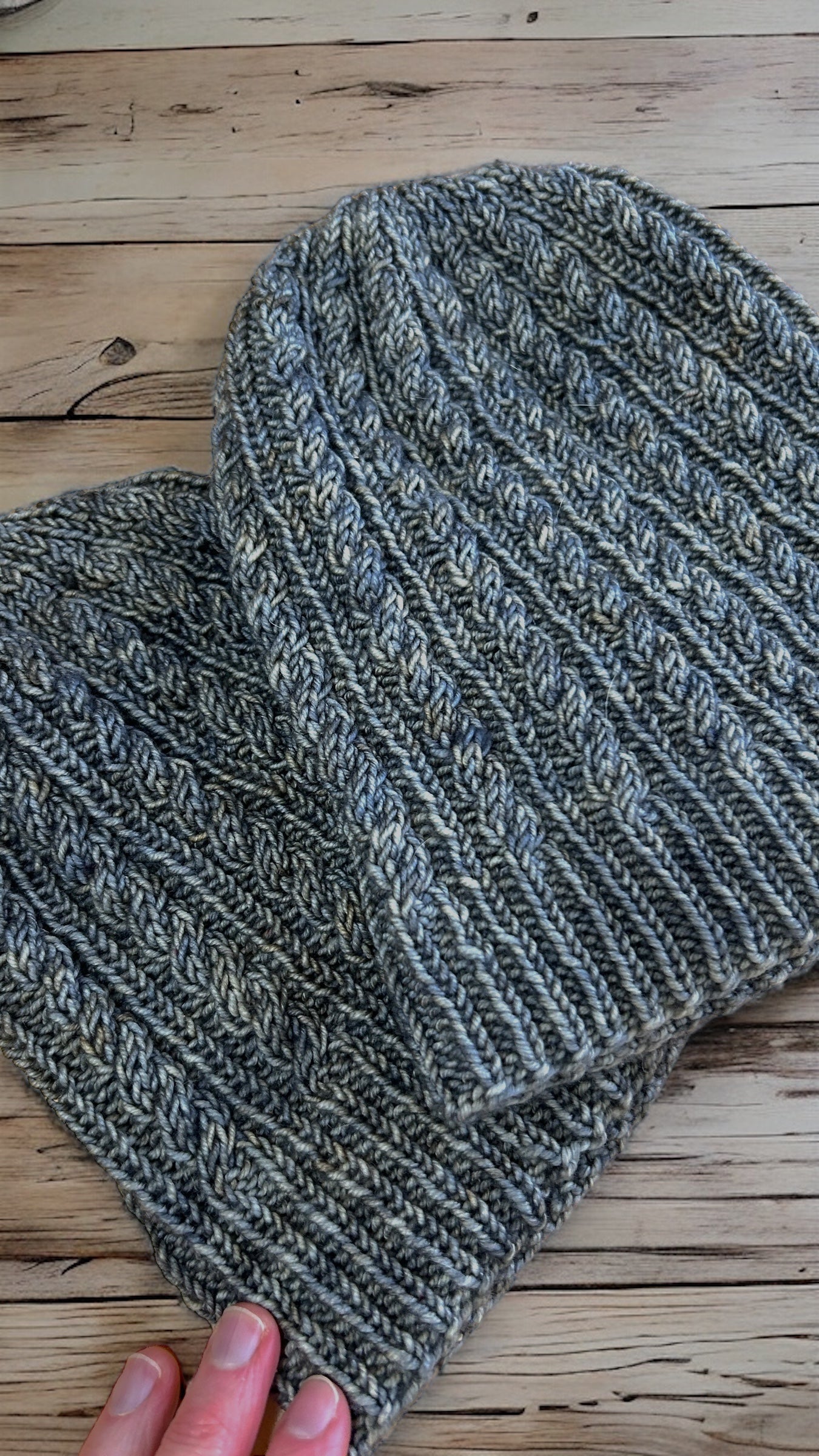 Lifestyle photo for Heirloom Cable Hat Knitting Pattern-Patterns-WOOLTRIBE
